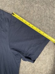 Left coast Tee T-Shirt Mens 2XL XXL Blue Crewneck Short Sleeve Pima Cotton