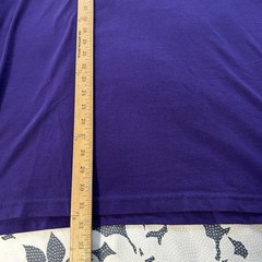 Vintage Russell Athletic NuBlend Henley Shirt Purple Mens XXL Blank 2000s Y2K