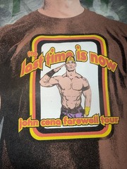 Civil Regime x WWE John Cena The Last Time is Now Tee Brand New With Tags XL