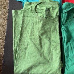 4 Fruit of the loom Men’s Cotton Plain Crew Neck Short Sleeves T-Shirts XL NEW