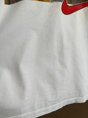 Vintage 90s Nike Davidoff Swiss Indoors Tennis White T-shirt Sz M