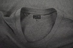 Brisco Brands Mens Kiss Retro Concert Poster Graphic Gray Shirt New Large
