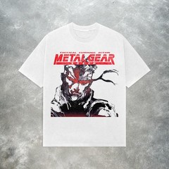 Metal Gear Solid T-Shirt – Y2K Tactical Espionage Tee