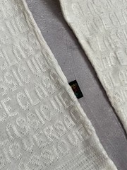 Vintage Versace Classic V2 Shirt Mens Cream White Monogram Spellout Long Sleeve