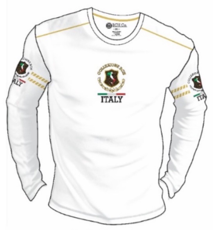Men’s Bucheli Long Sleeve T Shirt,Italian Style,Cotton, Stretch XL….A2.A
