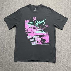 Levis 501 Reasons Relaxed T-Shirt Men’s Medium Black ‘Why I Like My Button Fly’