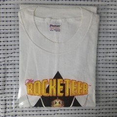 Vintage 1988 The Rocketeer White Tee Size L 42-44