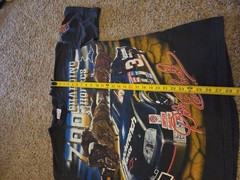 Vintage Dale Earnhardt T-Shirt 700 Charging Horses Chase 1997 AOP Unisex L Race