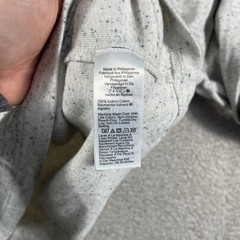 J. Crew Shirt Mens Large Gray Oarsman Heritage Brushed Rib Knit Henley Vintage