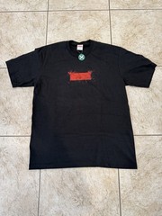 Supreme x Ralph Steadman Box Logo Tee SS22 Black MEDIUM FW22 New Authentic Blood