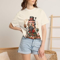 Polka Dot Circus Espresso Machine T-Shirt Graphic