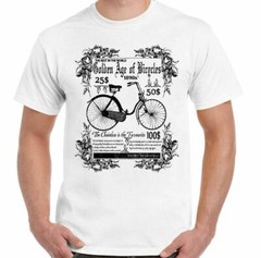 THE Golden Age Of Bicycles Mens Funny Cycling T-Shirt Bike Cycle MTB Road Racer