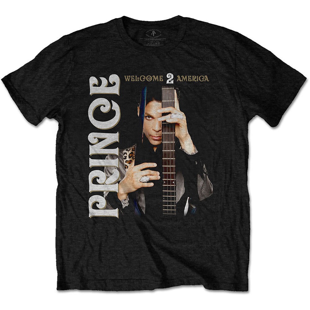 Men’s Prince Welcome 2 America Slim Fit T-shirt Large Black