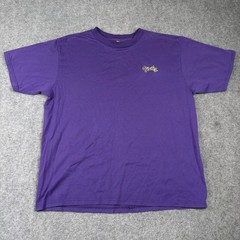 90s Augusta Sportswear ECU Pirates T Shirt Mens 2XL Purple Graphic Colegiate Uni