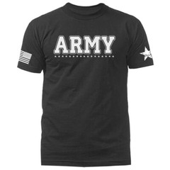 Army Military Patriotic US Flag Veteran Graphic T-shirt