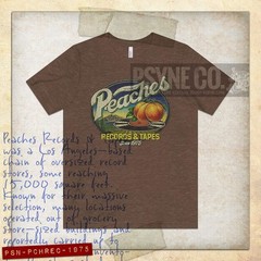 Peaches Records & Tapes 1975 Vintage Men’s T-Shirt