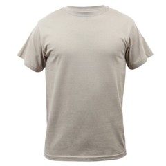 T-Shirt Variety 5 Pack All Five Solid Color 100% Cotton Short Sleeve Tees