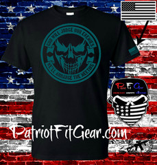 t-shirt,God will judge our enemies,Gun Rights,Molon Labe,Death Skull,Infidel