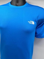 The North Face Short Sleeve Simple T-Shirt Adriatic Blue / White PU1071