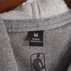 Brooklyn Nets NBA Men Light Gray Fan Apparel Hoodie Size M SOLD AS IS