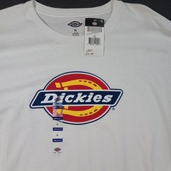Dickies Mens XL Long Sleeve Tri-Color Logo Graphic T-Shirt Heavyweight Tee