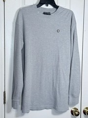 Southpole Authentic Collection Gray Waffle Knit Long Sleeve Shirt XL item 306
