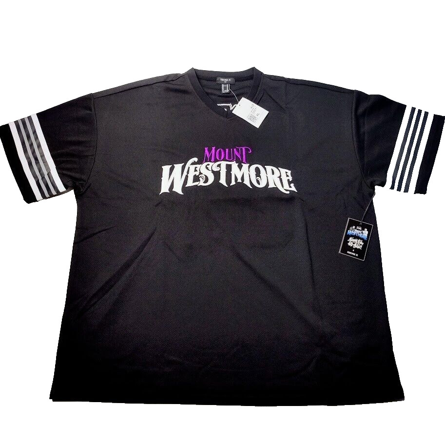 Mount Westmore XL Men’s Jersey Shirt Black Purple White Westside LA Rap 00 New