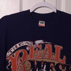 VINTAGE Dollywood: The Real West USED Shirt (M, Dolly Parton, Single Stitch)