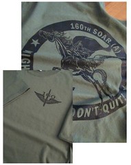 160th NIGHT STALKERS SOAR Spec OPS Aviation T-Shirt Large Military US Military 1