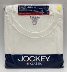 Vintage 2004 Jockey 3pk L Classic Y2K Modern Fit V-Neck T-Shirts Cotton 38-40 M