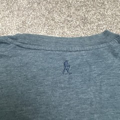 Royal Robbins Coolmax Basic T-Shirt Mens XL Blue Short Sleeve Crew Hiking Tee