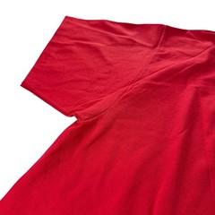 Vintage Hanes Heavyweight 50/50 Blank Red T Shirt Single Stitch USA Large NWOT