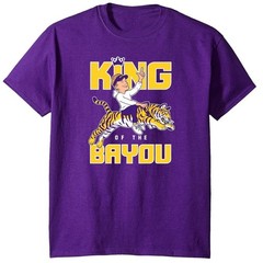 Lane Kiffin King Bayou LSU Shirt T-Shirt