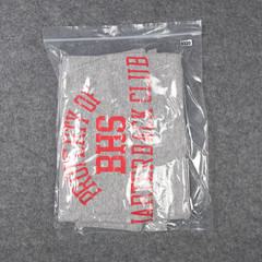 Vintage Football Quarterback Shirt Mens Medium Gray 80s BHS High School Sports