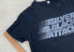 Vtg Silver & Black Attack c Oakland Raiders Football 1979 T Shirt 70s 1970s M