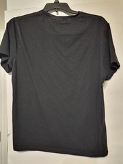 Porter & Ash T-Shirt, Mens XL Solid Black Performance Tee Crewneck