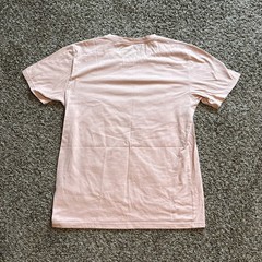 Fjall Raven Logo T Shirt Men’s Size M Dusty Rose Hiking Outdoors Cotton blend