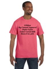 Gildan G500 Lime Green s/s T-shirt Heavy Cotton G5000 verde Limon Z7 A1