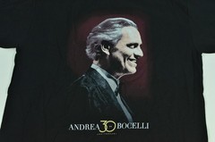 Andrea Bocelli 2024 Tour Andrea Bocelli 30th Anniversary Tour Shirt Large New