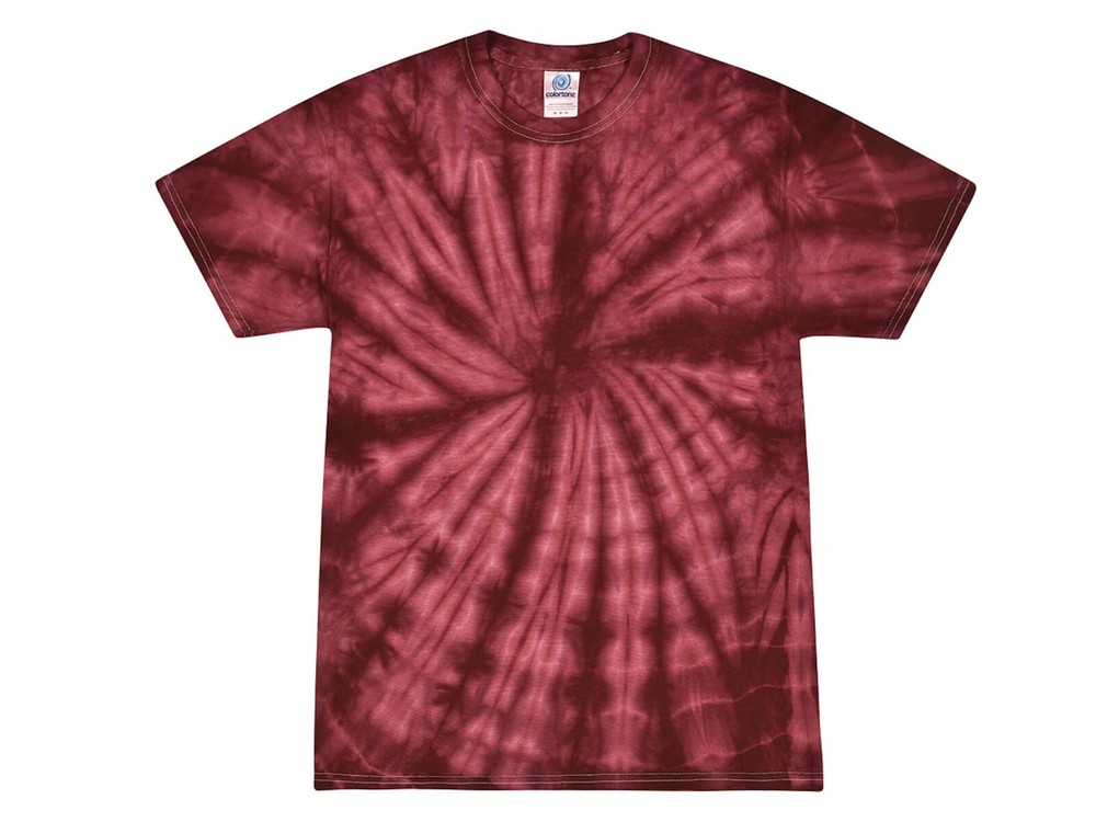 Plum Spider Tie Dye T-Shirts Adult & Kids Sizes Cotton Colortone