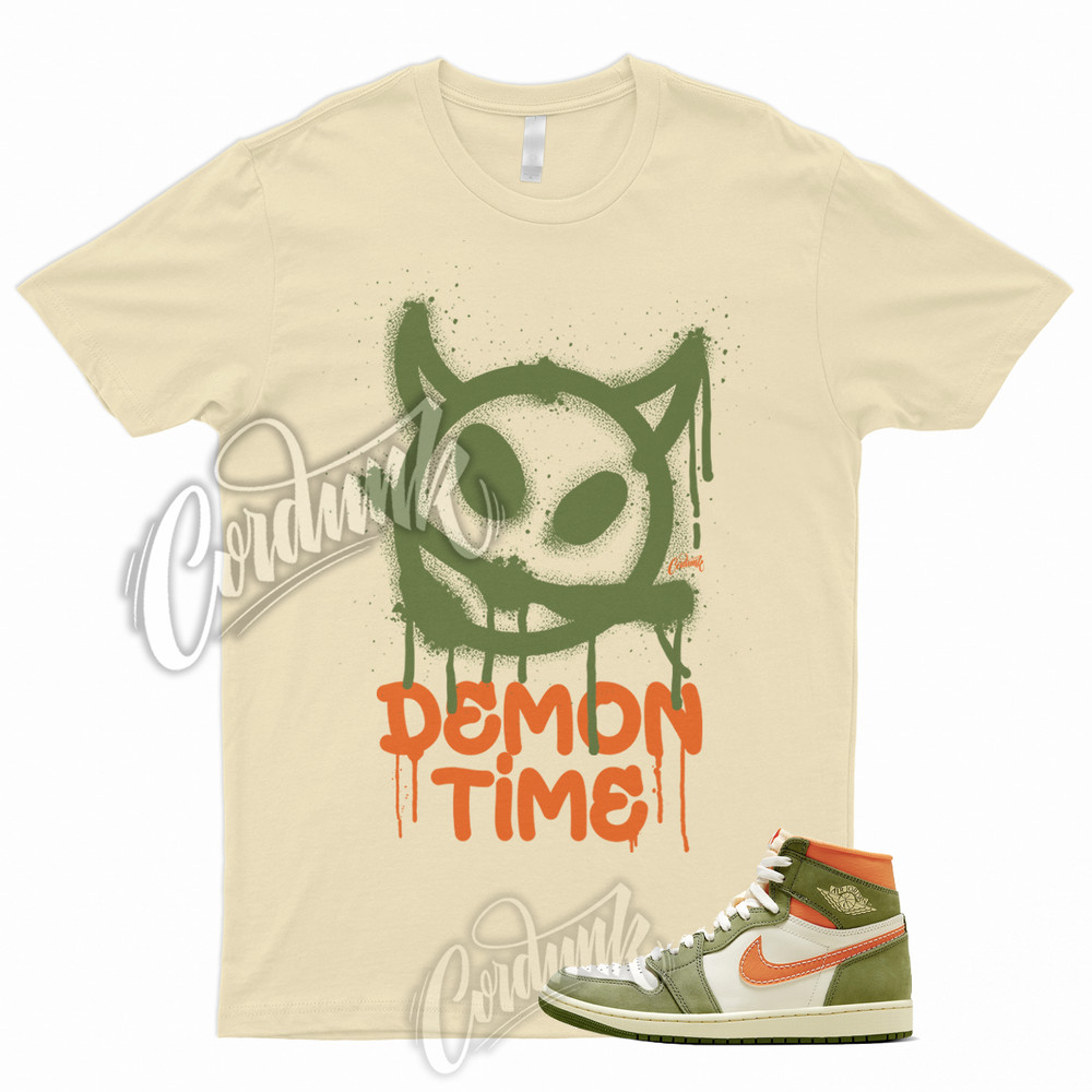 DTIME T Shirt for 1 High Celadon Sky J Light Olive Bright Mandarin Coconut Milk