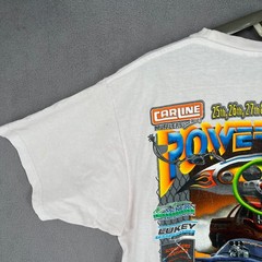 Vintage Sydney Powercruise Shirt Mens Small White 2010 Crew Car Racing Drift