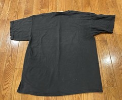 Vintage Wolf Graphic T-Shirt Men’s XL Black Gildan Heavy Cotton Nature Wildlife