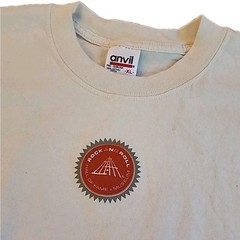Rock and Roll Hall of Fame Museum Member Shirt Back Stage Pass Size XL Ivory R2