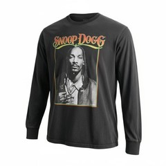 Snoop Dog Long Sleeve Graphic T-Shirt Top Size L Mens Unisex Cotton-On Label