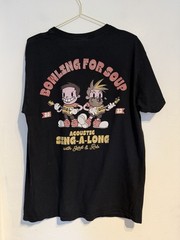 Bowling For Soup Shirt Large Jaret & Erik Acoustic Tour Mens Black Band Rock