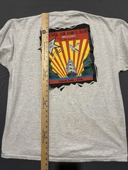 Vintage MacDill Air Force Base Shirt Mens XXL 2XL Grey Jerzees Air Fest 1994 AFB