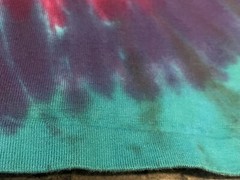 Vintage Mushroom Peace Sign Shirt XL Tie-Dye Single Stitch Psychedelic Pike USA