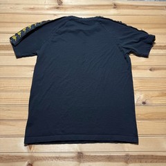 Kappa Banda Omini Logo Taped Sleeves Slim Fit Streetwear Urban T-Shirt – Small