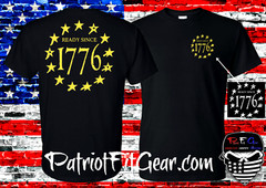 t-shirt,Ready Since 1776,We People,Patriot,Dont Tread On Me,Anti Socialism,1A,2A